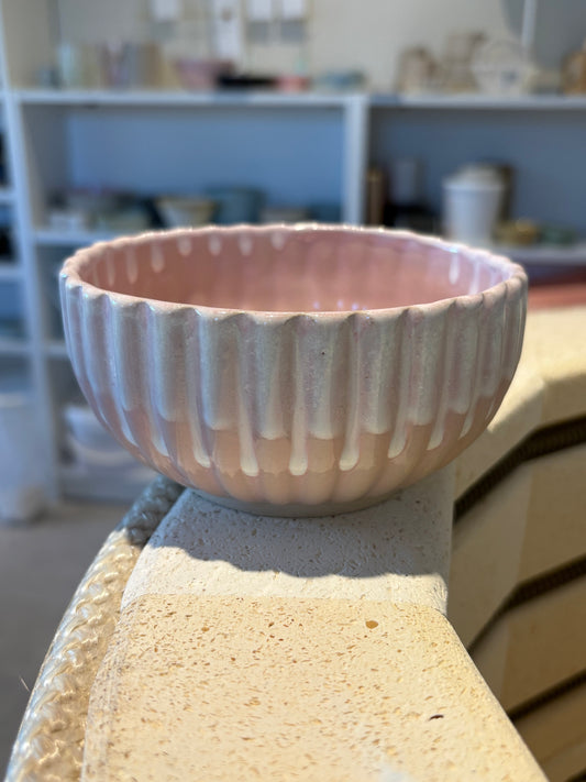 Rillet skål 12 cm